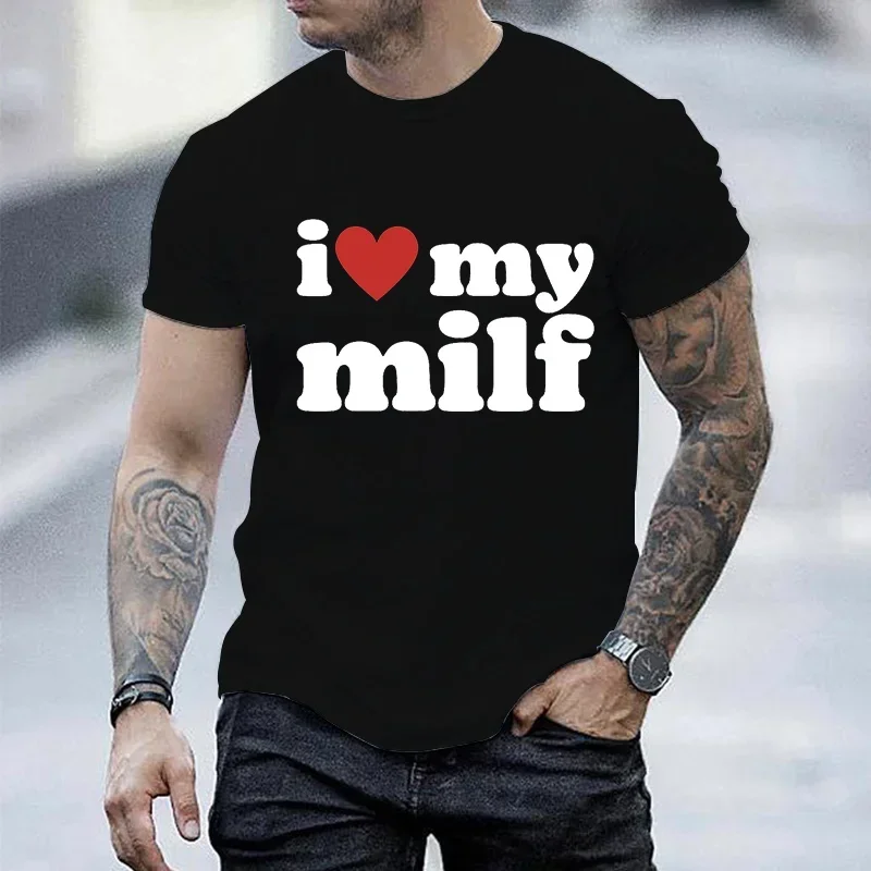 Streetwear Brand Aesthetic - Ik hou van mijn MILF Print