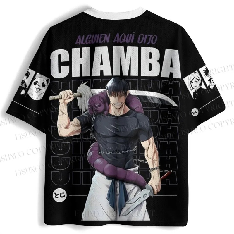 Streetwear Brand T Shirt - Jujutsu Kaisen Toji Fushiguro T-shirt Mannen
