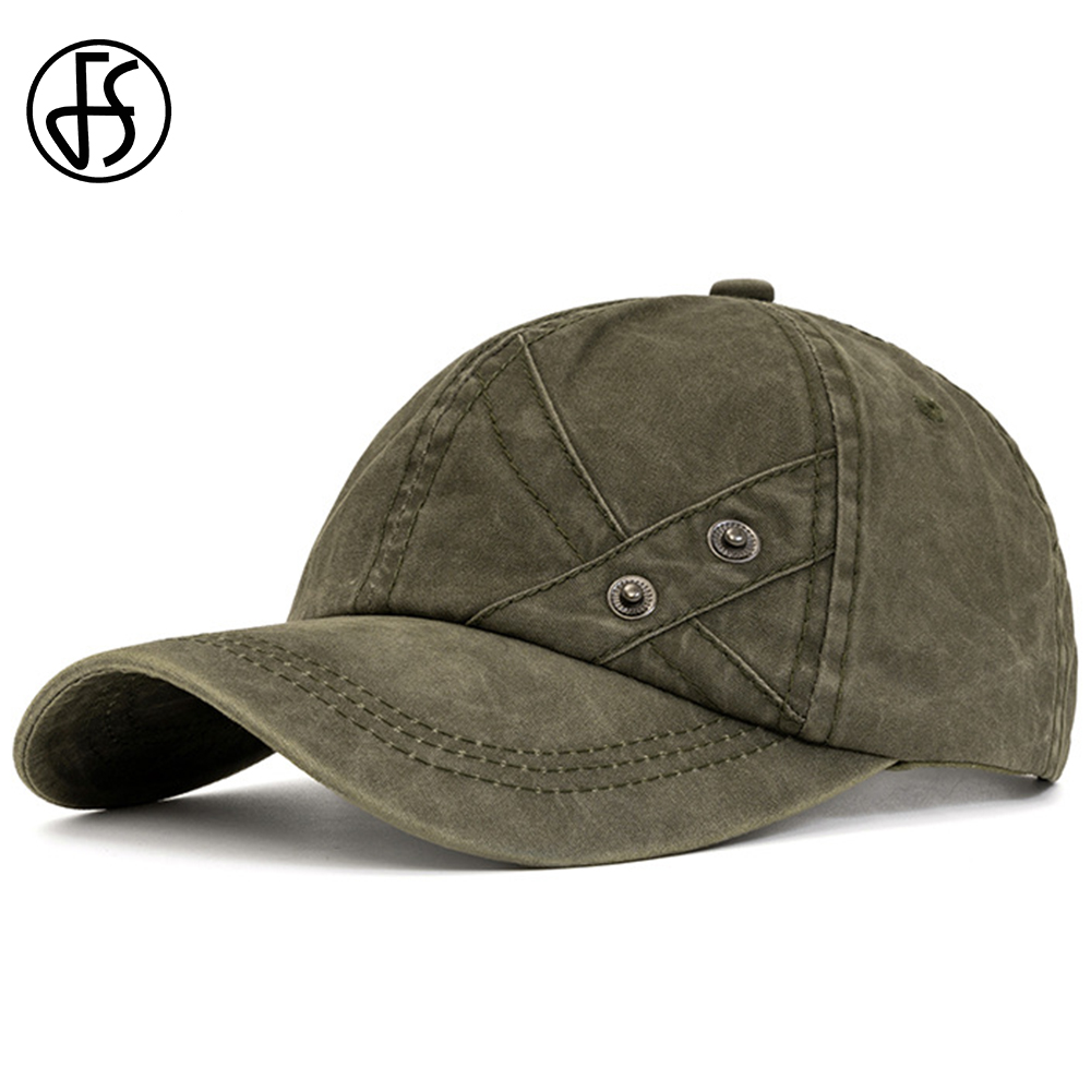 Streetwear Brand Golf - FS Volwassen Legergroene Baseballpetten voor Heren,