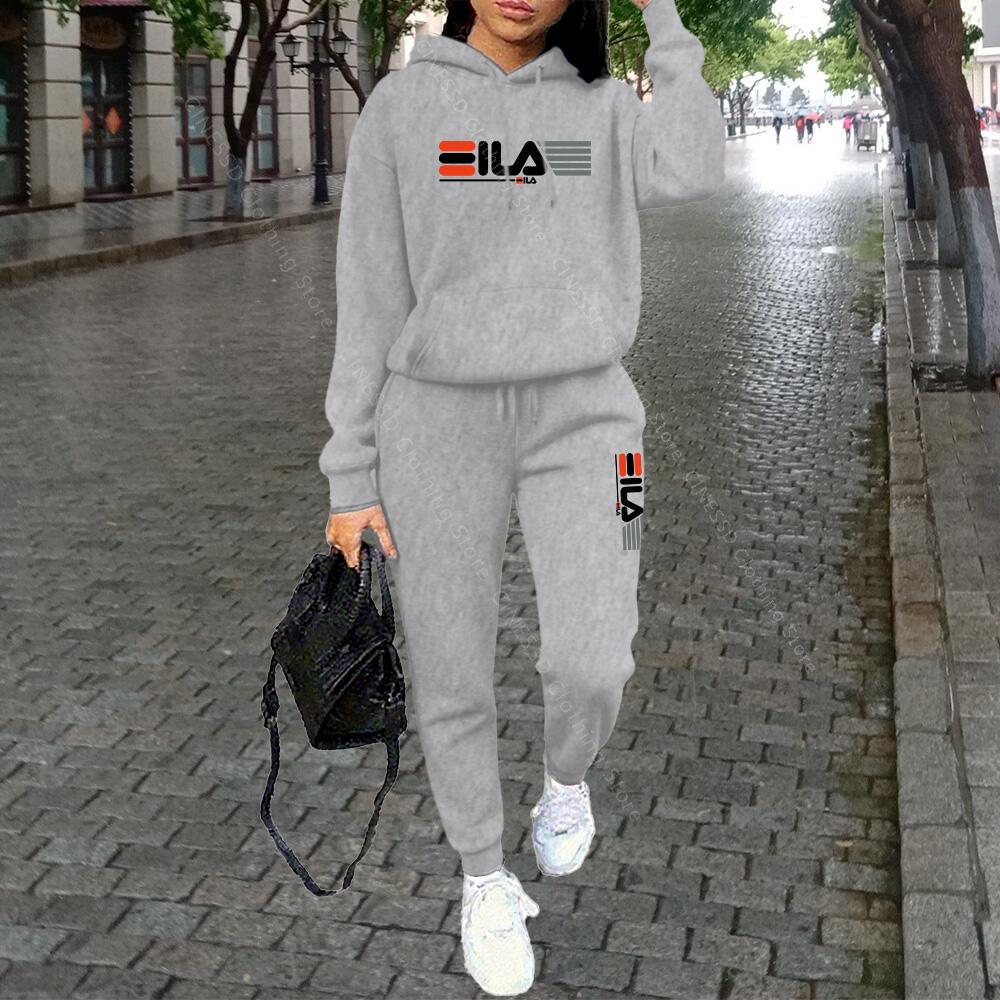 Streetwear Brand Aesthetic - Dameskleding Herfst Winter Hoodies Broeken Mode