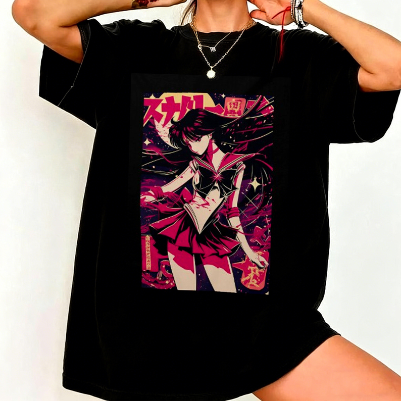 Sailor Moon Retro jaren 90 Ani - Streetwear Brand T Shirt recensie en prijs