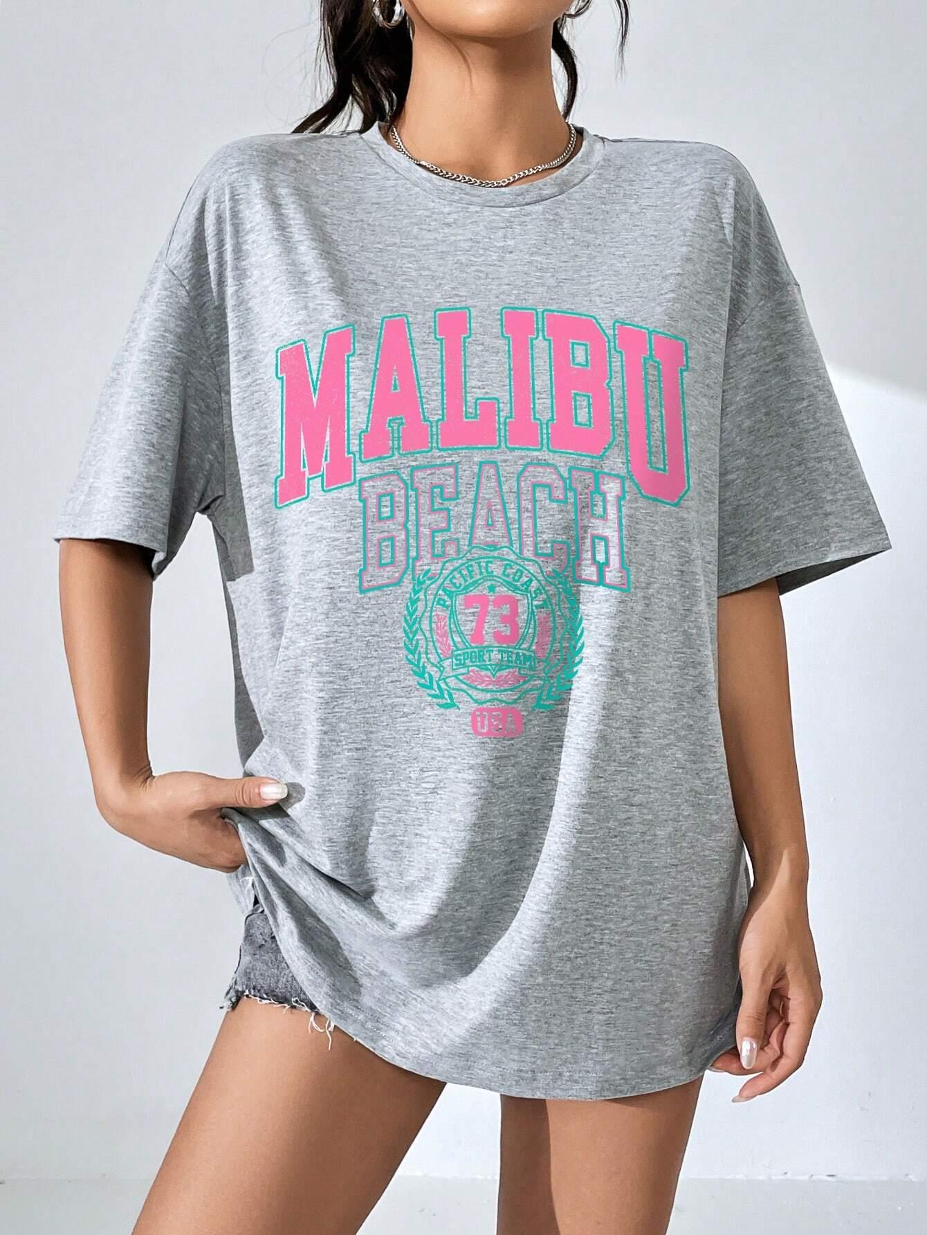 Malibu Strand Brief Print Prin - Streetwear Brand Clothing recensie en prijs