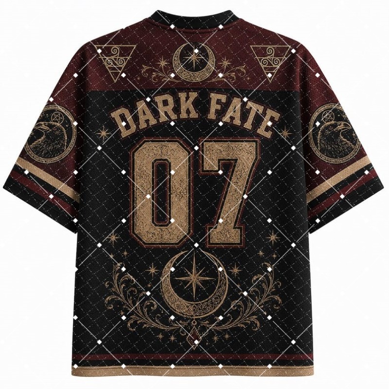 Dark Fate Witch Raven Print V- - Streetwear Brand T Shirt recensie en prijs