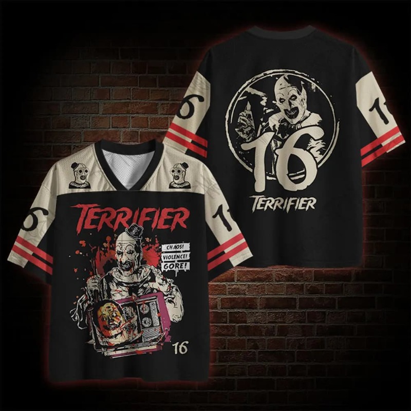 Terrifier Art The Clown Horror - Streetwear Brand T Shirt recensie en prijs