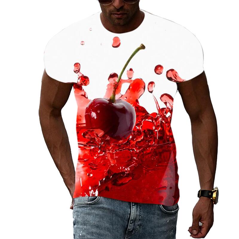 Zomermode voor heren, 3D-print - Streetwear Brand T Shirt recensie en prijs