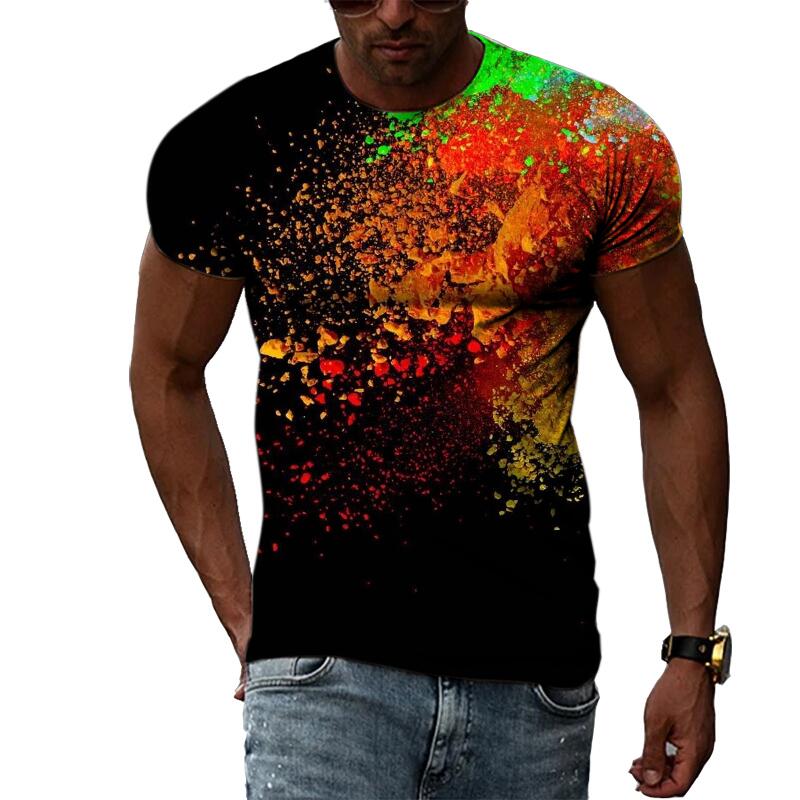 Zomermode voor heren, 3D-print - Streetwear Brand T Shirt recensie en prijs