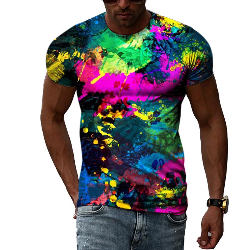 Zomermode voor heren, 3D-print - Streetwear Brand T Shirt recensie en prijs