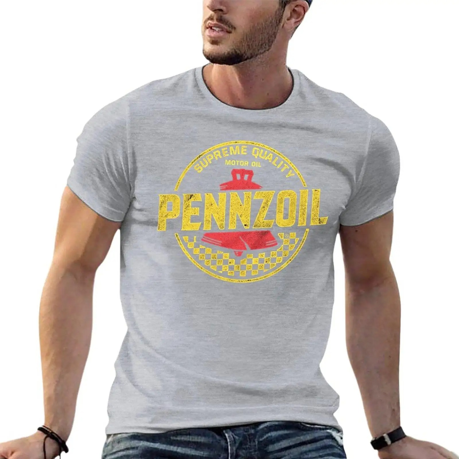 Distressed Pennzoil Motor Olie - Streetwear Brand Logos recensie en prijs